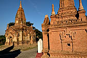 Bagan Myanmar. Temples near Abeyadana, Myinkaba. 